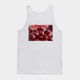 Macro of pomegranate seeds Tank Top